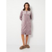 Халат Romeo Life  велюр пудровий  XL,2XL  3751-01